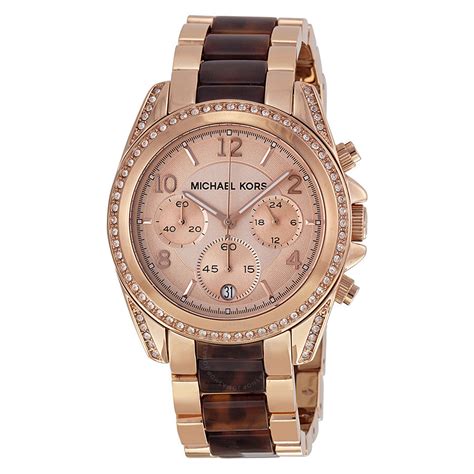 michael kors rose gold and silver watch women& 39|rose gold ladies watches online.